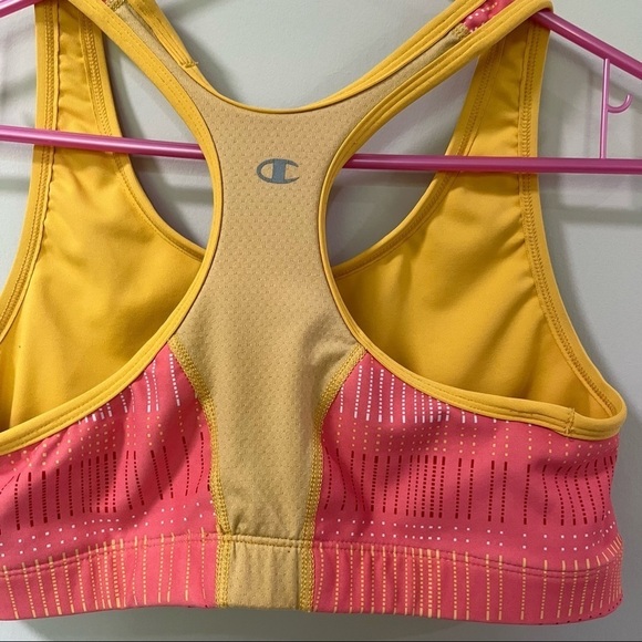 Champion SZ Large Sports Bra Orange Women - Picture 11 of 15